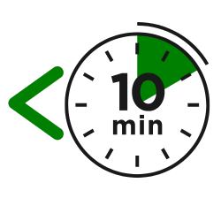Capture 49 vehicle images, a 360 walkaround video, and an interior video in under 10 minutes on average.