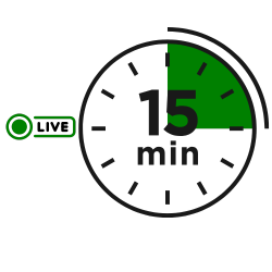 Get your digital assets live in under 15 minutes on average with LotPix.